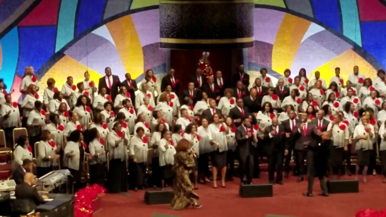 Beverly Crawford sings Precious King at West Angeles COGIC Christmas at the Cathedral 2016