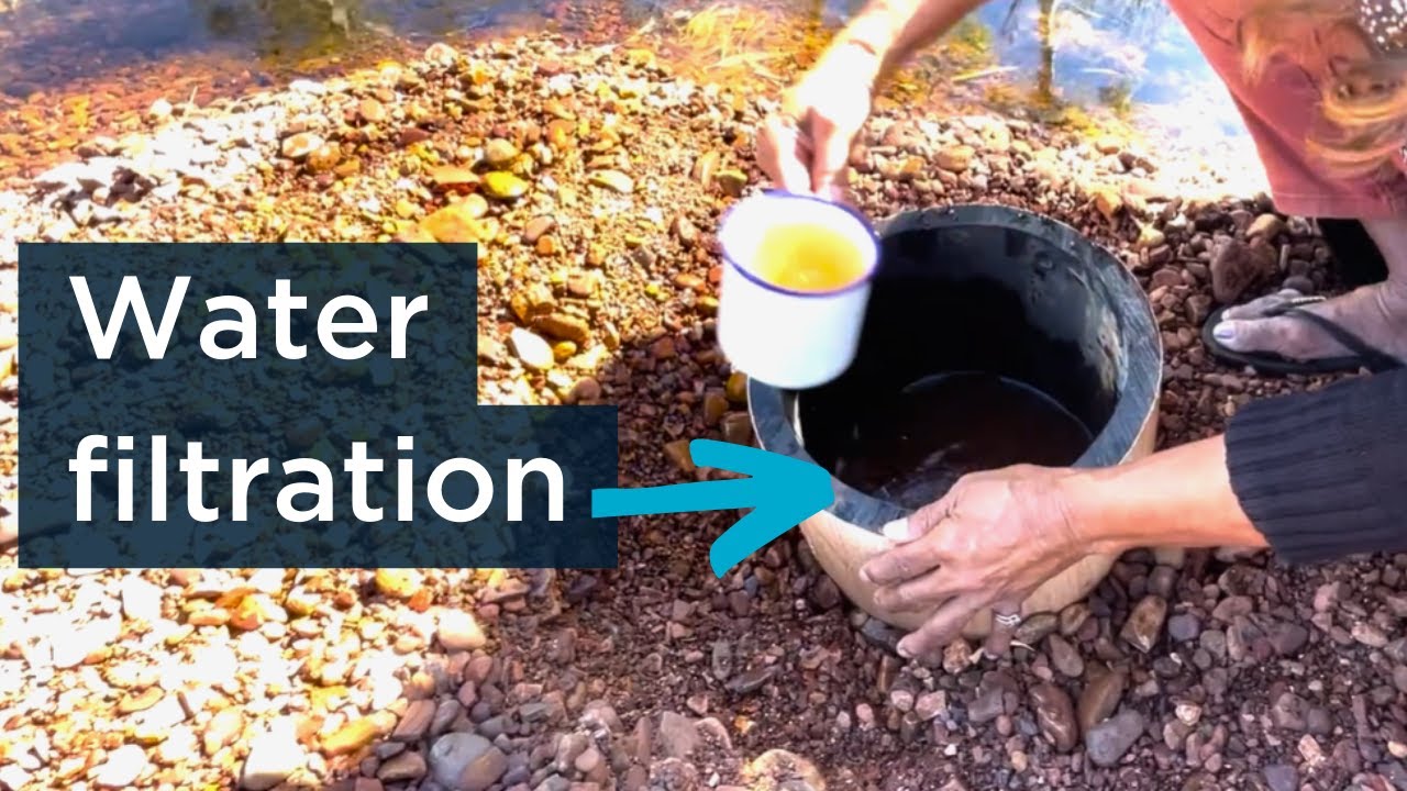 Making clean drinking water using an Indigenous Australian water filtration method