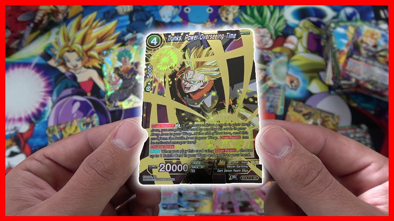 Opening a SUPER SAIYAN TRUNKS | Dragon Ball Super Special Pack Unboxing
