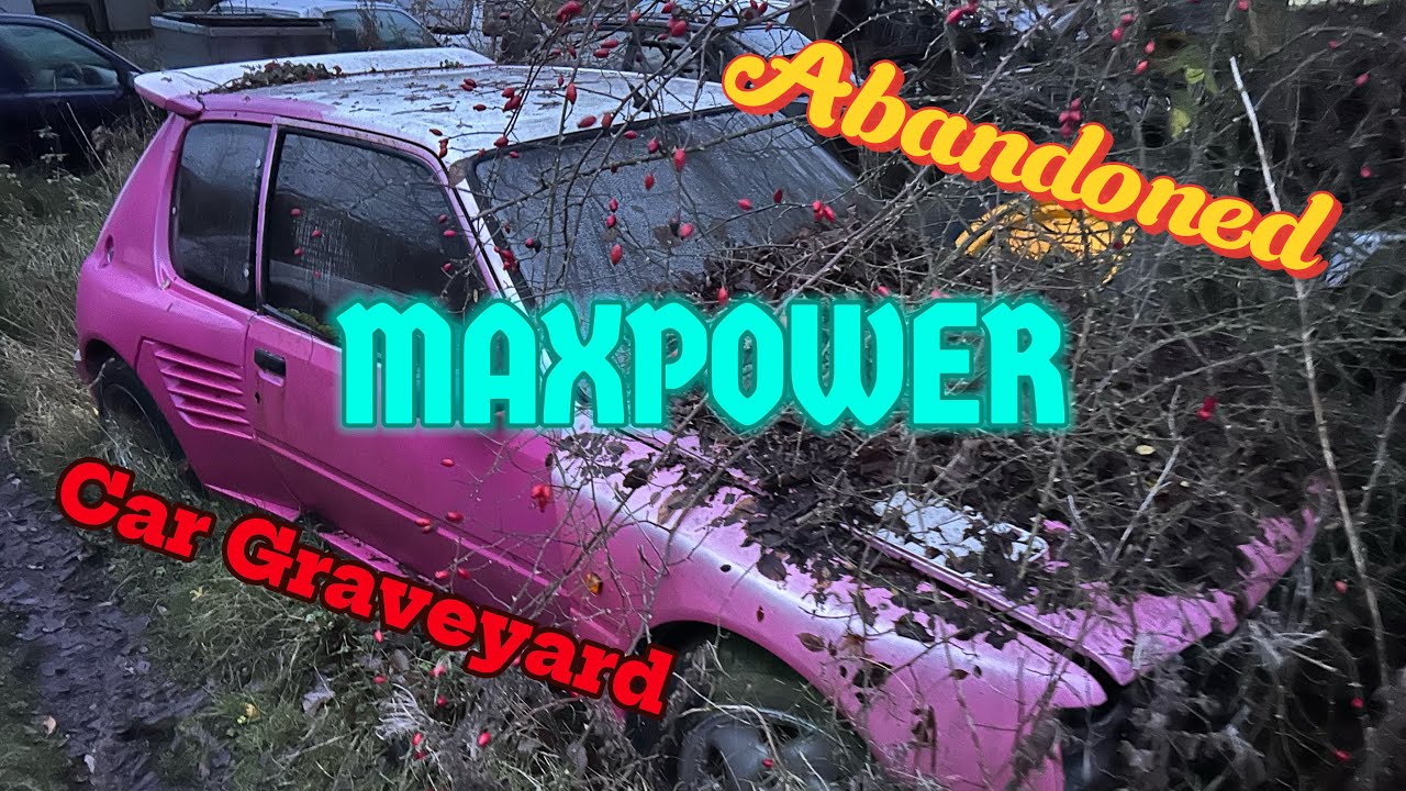 We Explore The MAXPOWER Car Graveyard - abandoned places