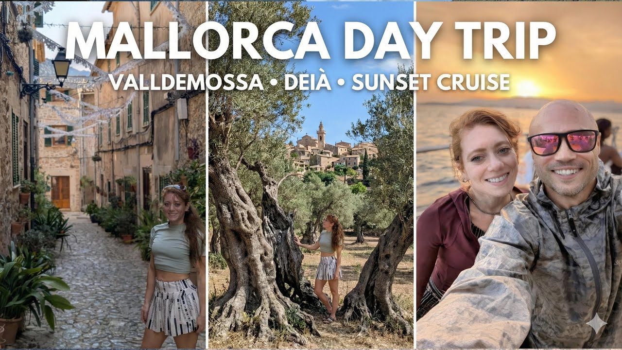 🇪🇸 Valldemossa, Deia & Palma Sunset Cruise! #mallorca  #travel