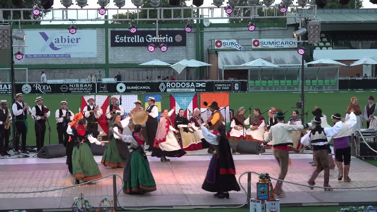 Galician folk dance: Muiñeira do Incio
