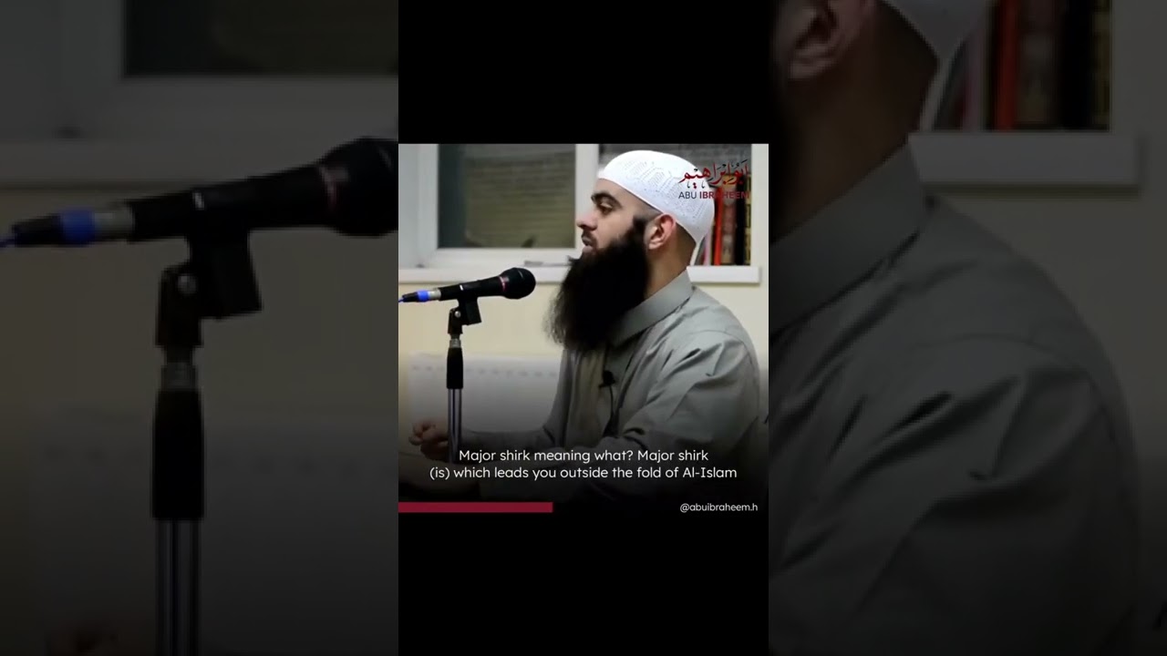 Minor Shirk to Major Shirk in a split second!
