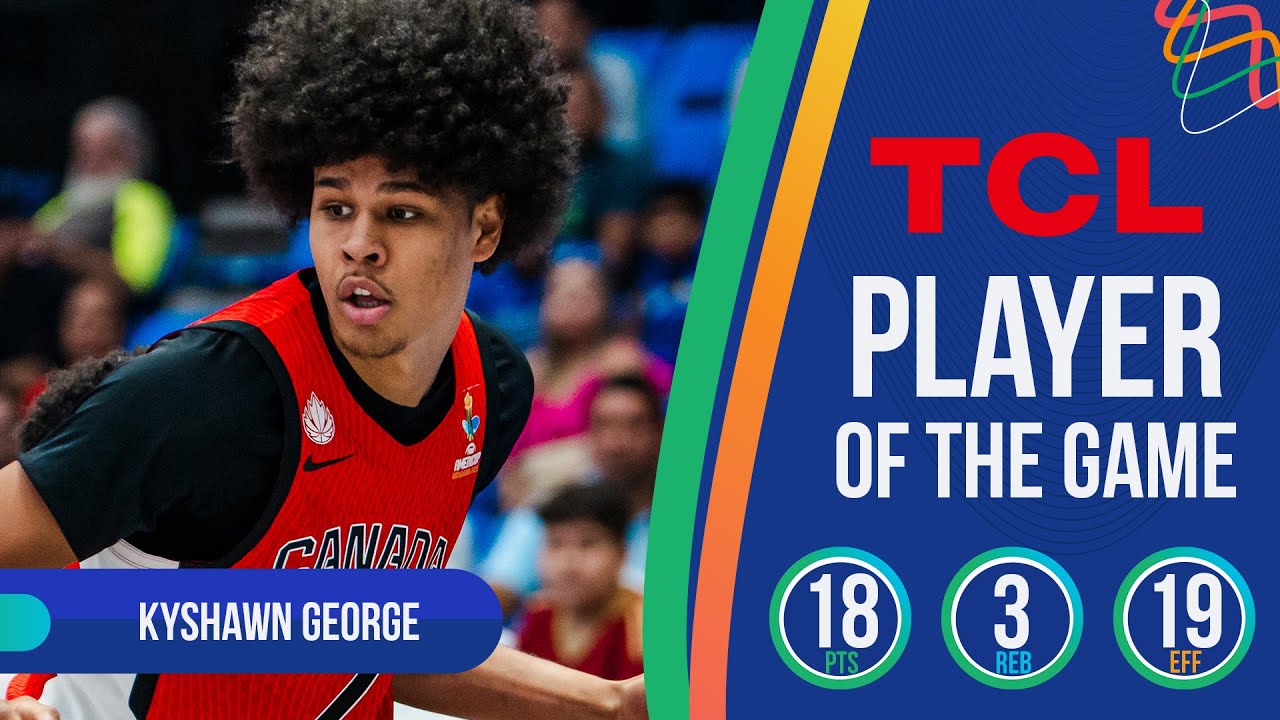 Young Wizard! Kyshawn George (18 PTS, 4 3PM) fuels CAN 🇨🇦 win over VEN at #AmeriCup 2025