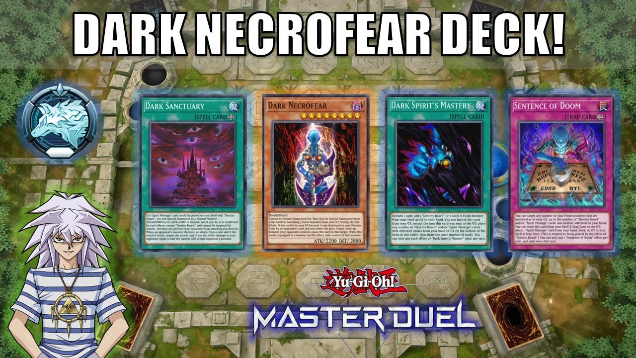 Dark Necrofear Deck - Bakura's Destiny Board vs Meta  | Yu-Gi-Oh Master Duel