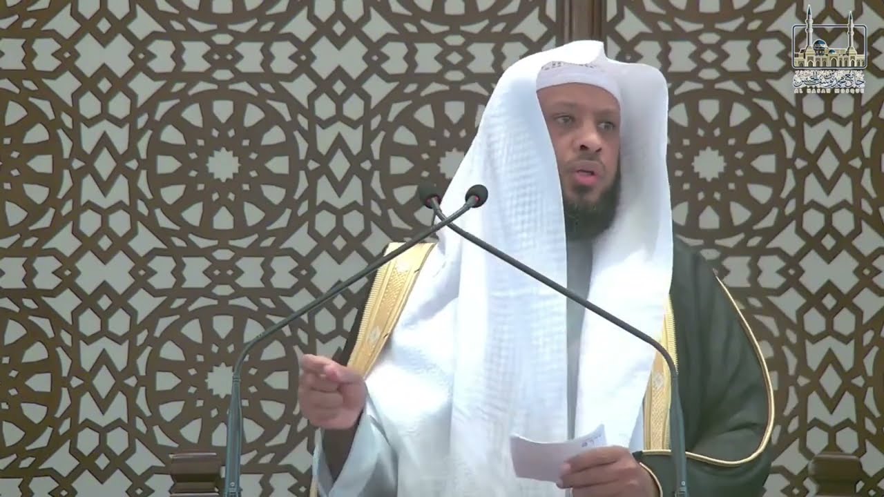 《تذكرة لا بد منها》خطبة وصلاة الجمعة ▪︎ الشيخ توفيق الصايغ