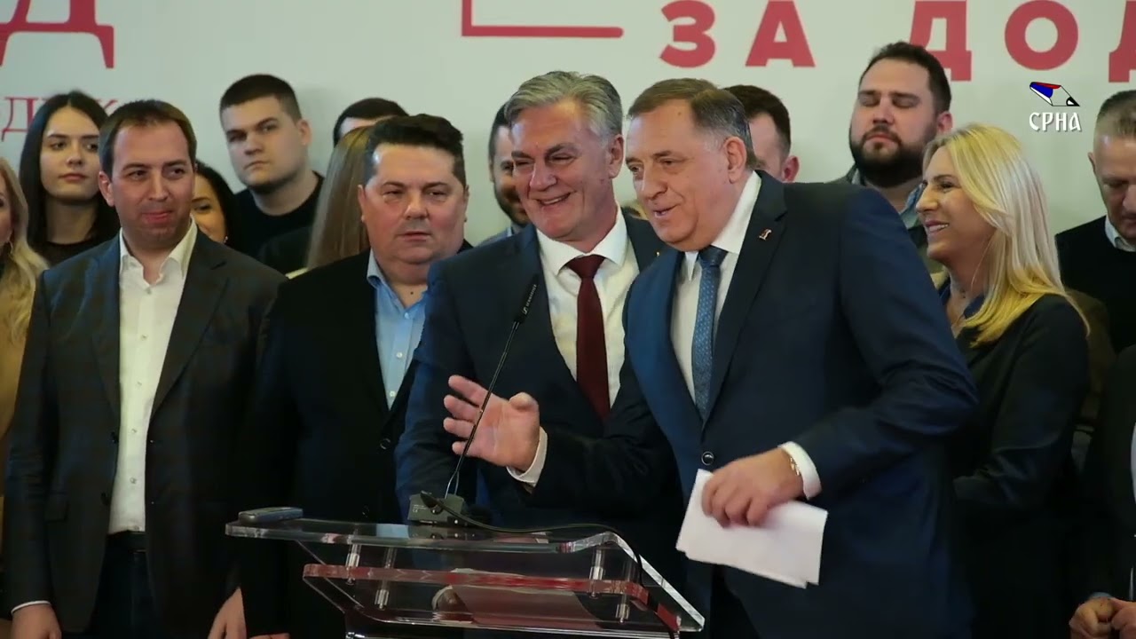 SNSD proglašenje pobjede PRESS