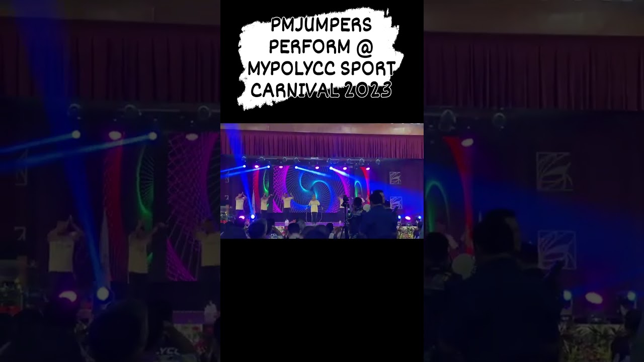 persembahan  PMJUMPERS di majlis penutup MYPOLYCC SOPRT CARNIVAL 2023 @ Politeknik Nilai