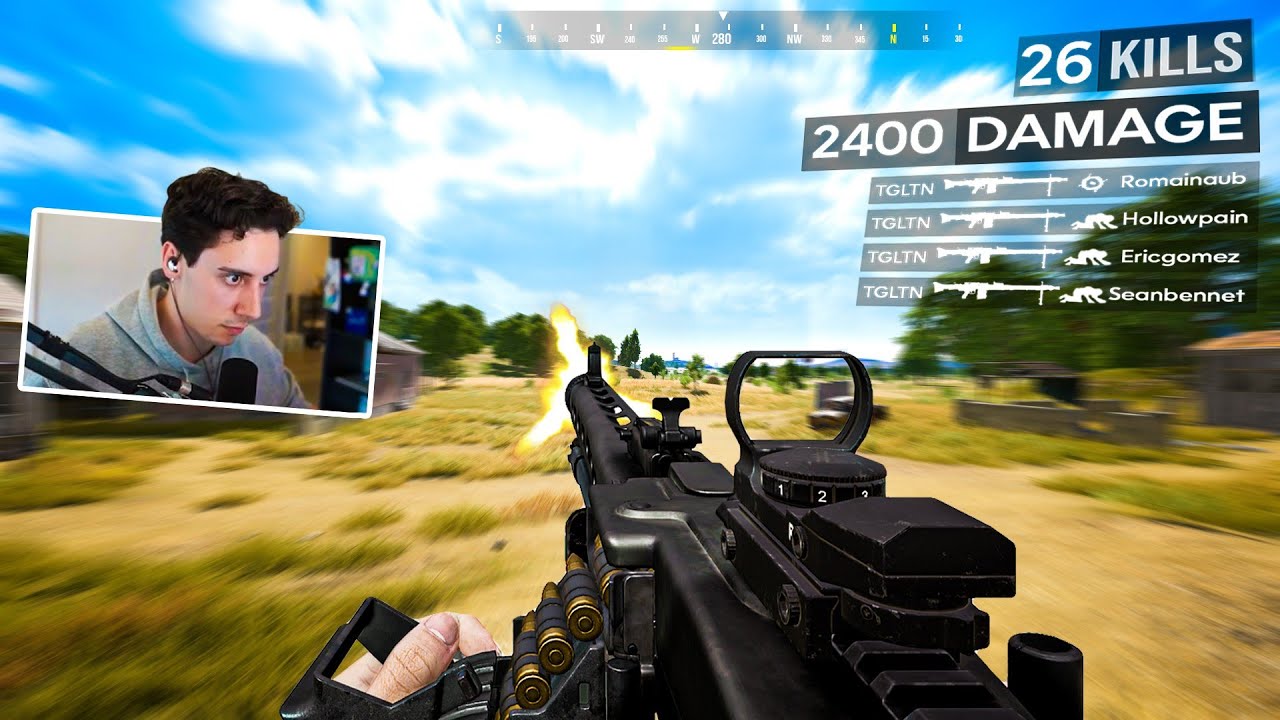 26 УБИЙСТВ + 2400 УРОНА MG3 БЕЗУМИЕ! (PUBG)