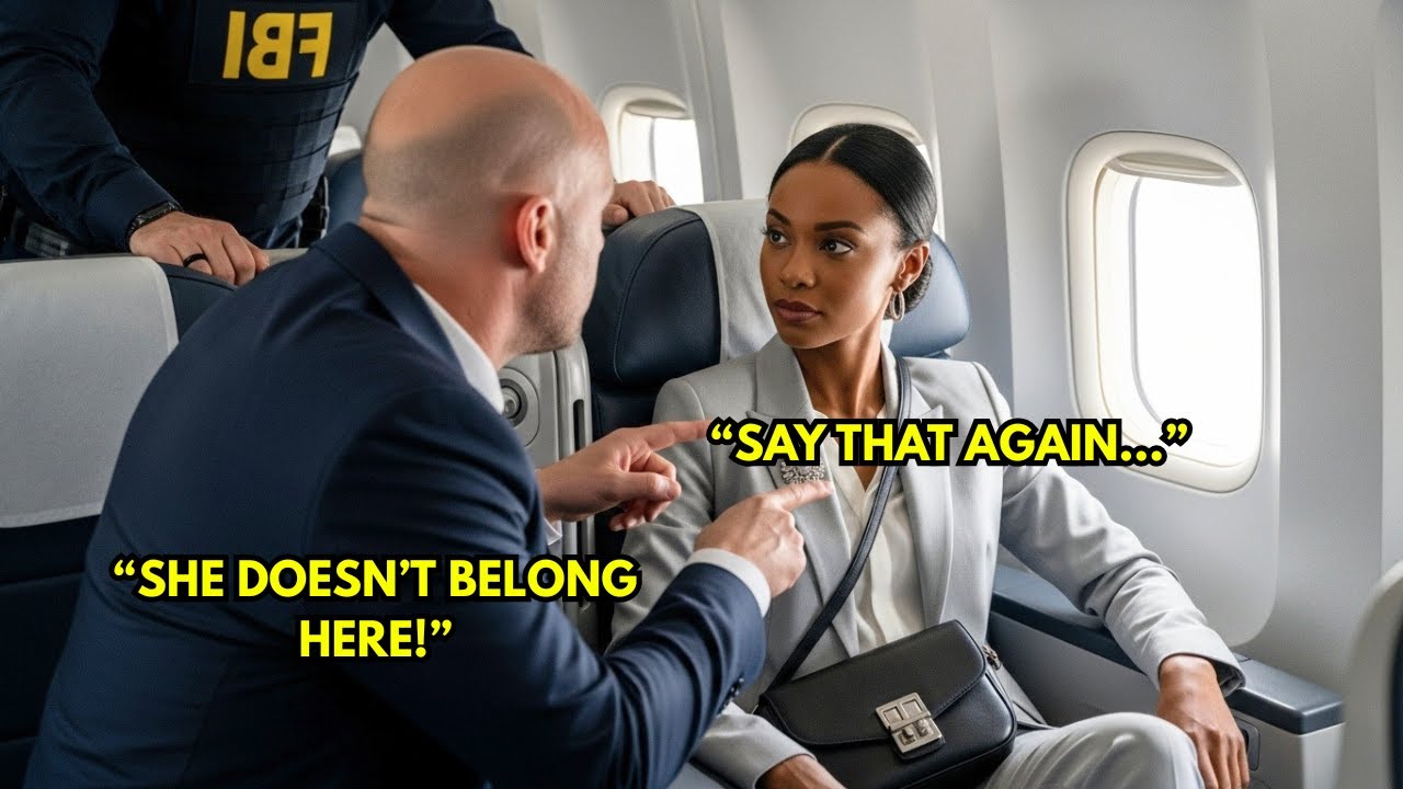 Racist Passenger Tries To Have Black Woman Removed — 7 Minutes Later, FBI Escorts Him Off The Plane