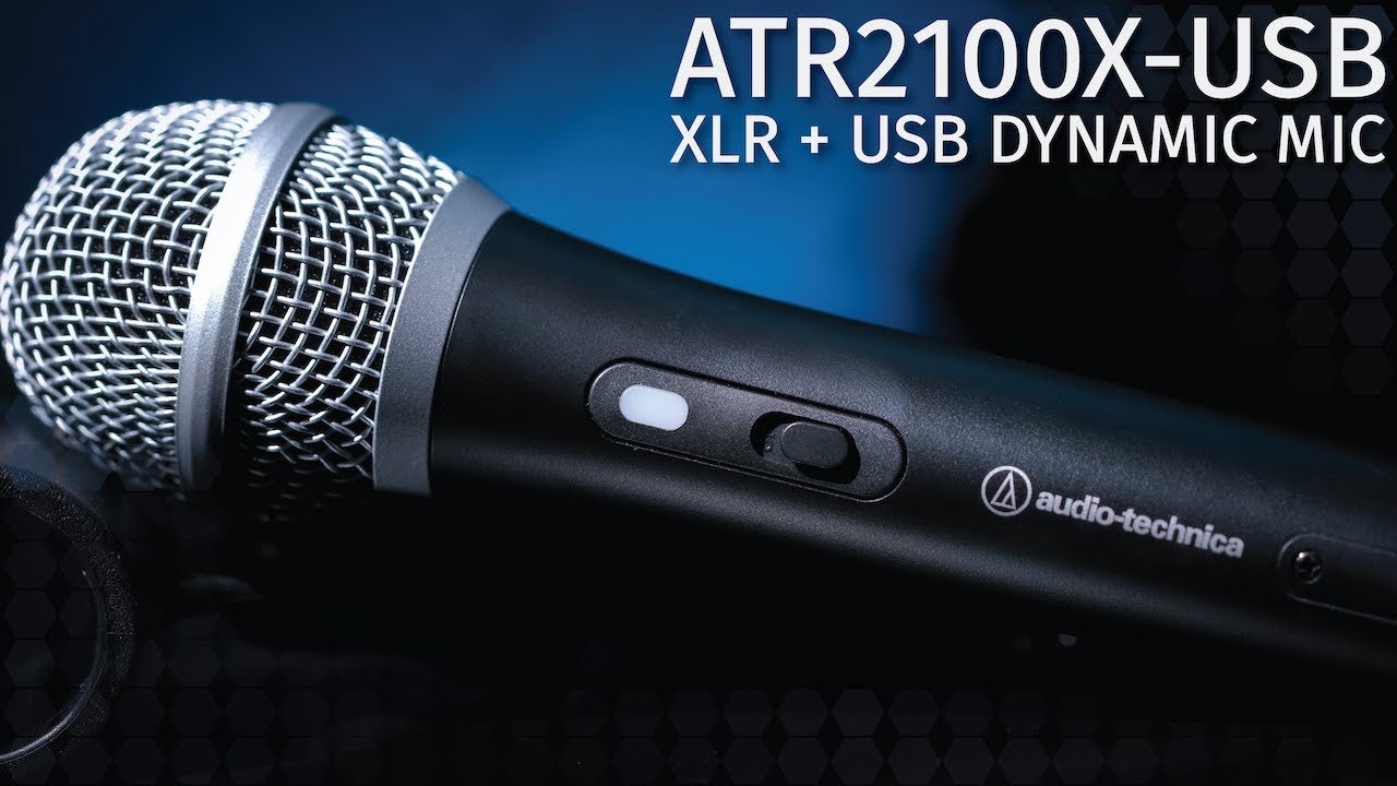 Audio Technica ATR2100X-USB Cardioid Dynamic USB/XLR Microphone Review/Test (ATR2100 REPLACEMENT)