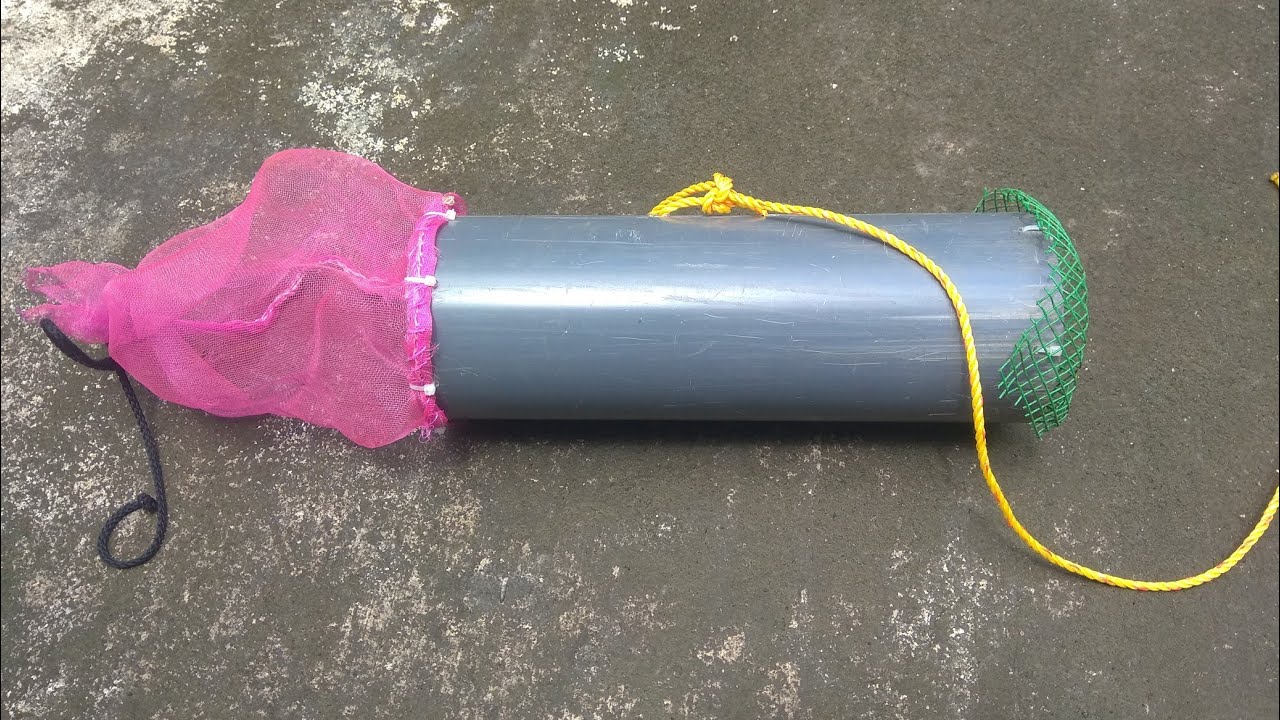 Simple Fish Trap using PVC pipe | Kitchen Music