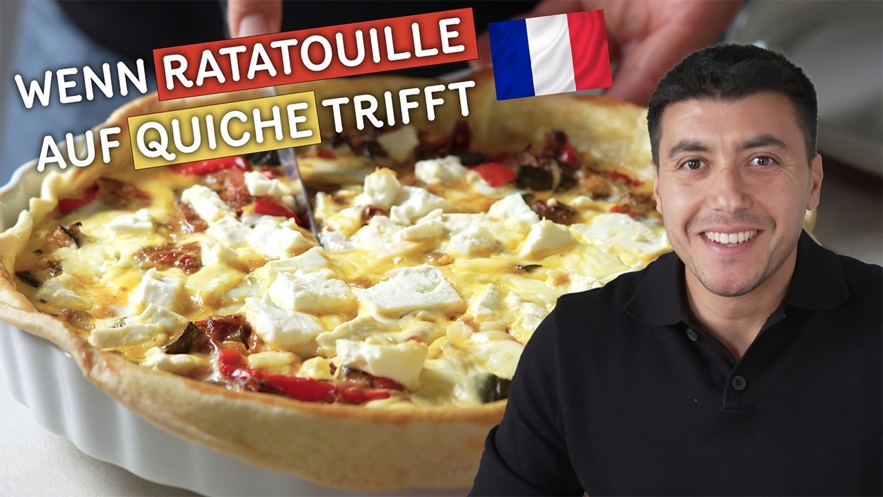 Dieses vegetarische Ofenrezept schmeckt wie Urlaub | Quiche Ratatouille | BonGusto