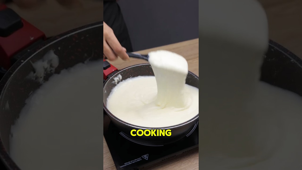This girl cooking is incredibly creative