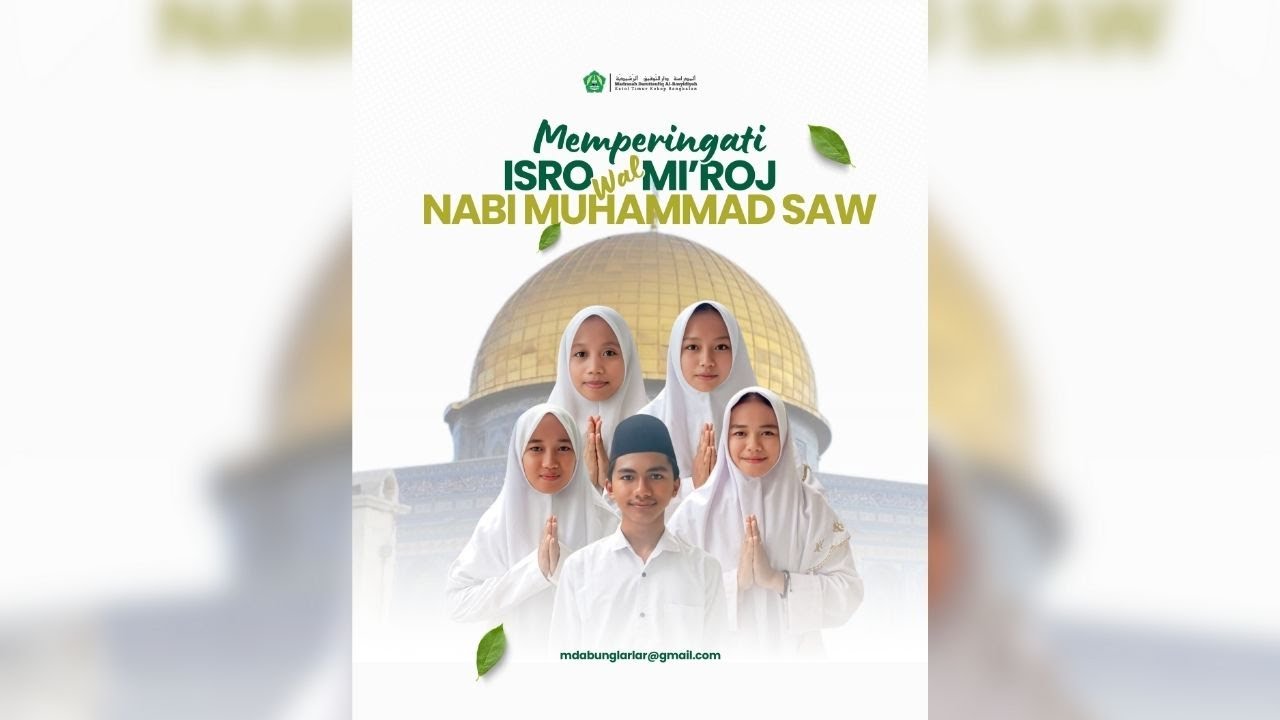 MEMPERINGATI ISRO MI'ROJ NABI MUHAMMAD SAW || MDA Bunglarlar Katol Timur