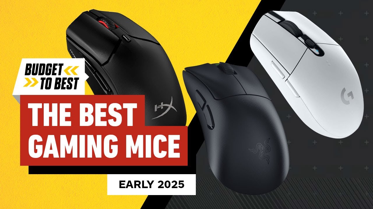 The Best PC Gaming Mice (Early 2025) - Budget to Best
