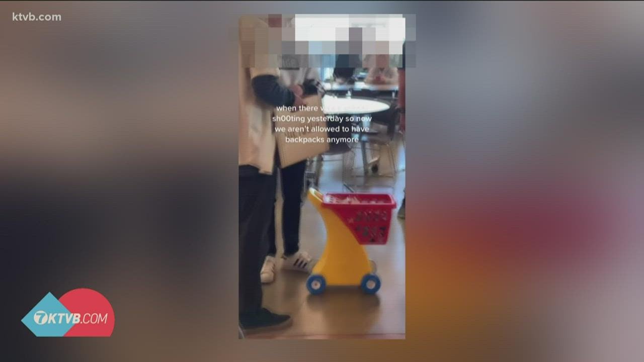 After a gun was found in a girl's backpack, Idaho school district bans students' bags