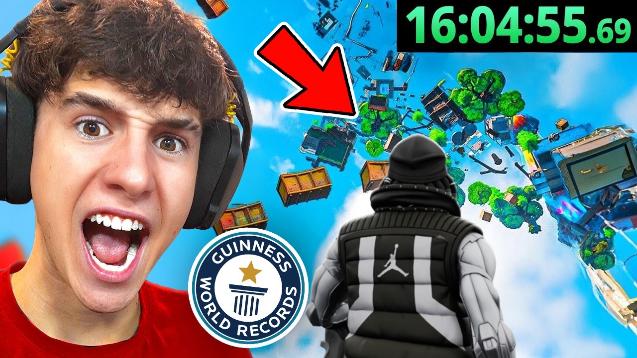 Sfida Epica su OnlyUp contro un Pro Player! Fortnite ITA