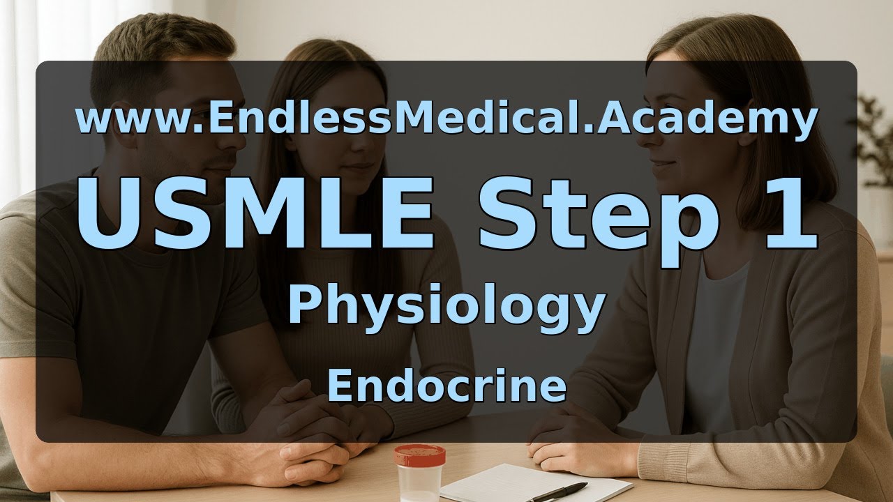 Endocrine, Physiology, USMLE Step 1 - Full Vignette with Extended Explanations