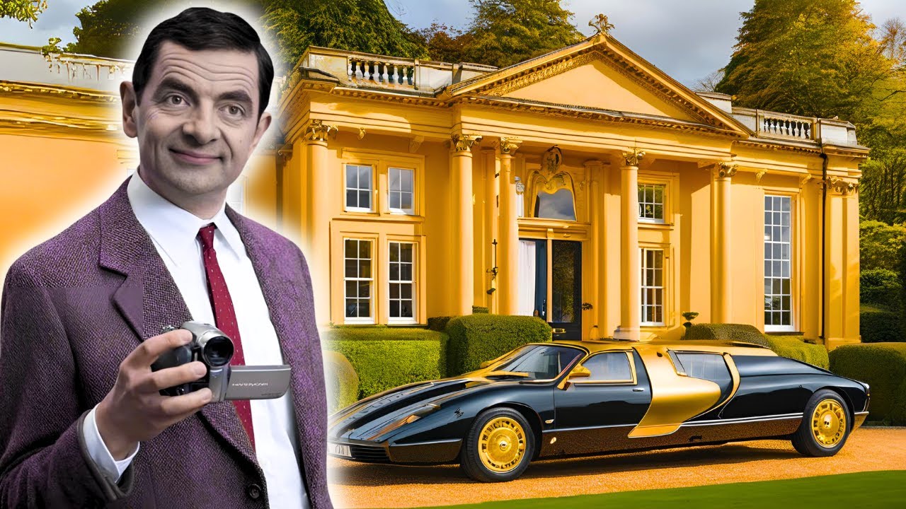 Assim é a vida luxuosa do comediante Rowan Atkinson, o icônico Mr Bean (mansão, carros, fortuna...)