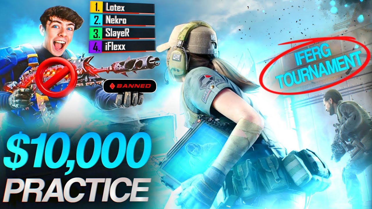 NO AK117 Ferg 10000$ Tournament Practice w Lotex, Nekro, iFlexx