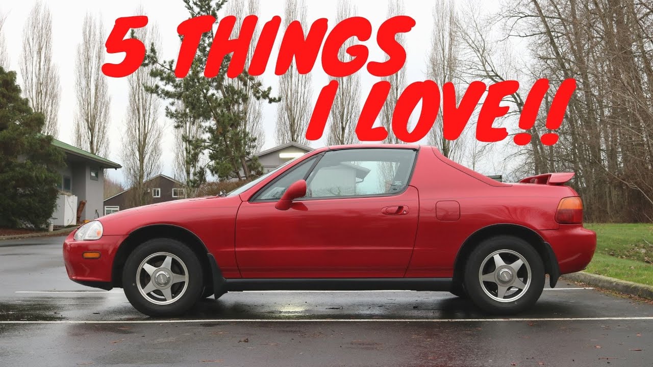 5 вещей, которые мне ОЧЕНЬ нравятся в моем Honda Civic Del Sol 1993 года!!