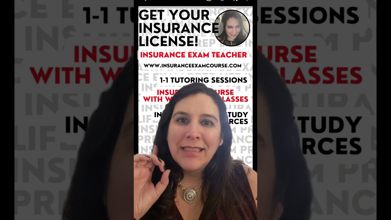 Insurance Exam Question and Answers. Live with Diana The Insurance Exam Teacher #insuranceexam