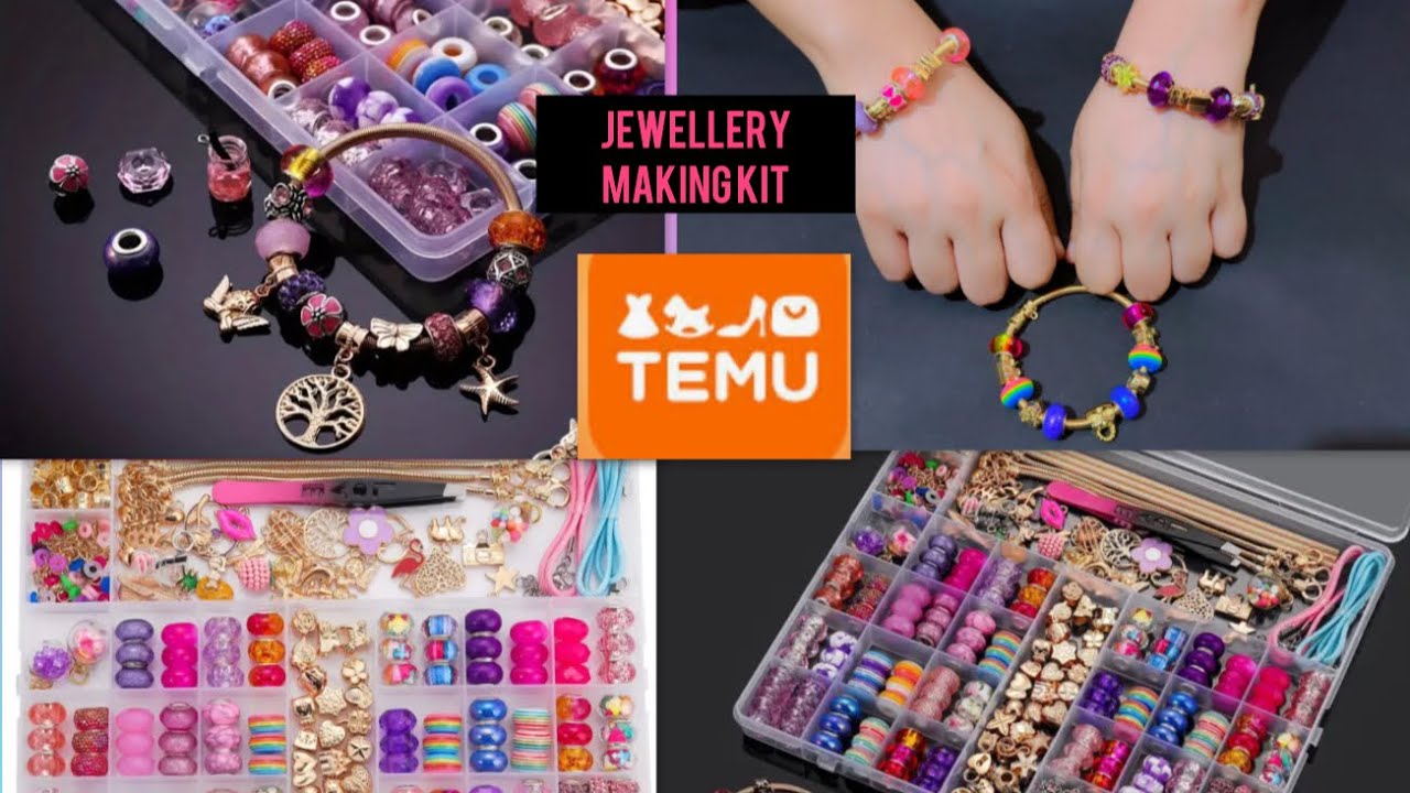 Jewellery Making Kit || Temu Shopping || Dreams With Anniyah || @Anniyahanu123