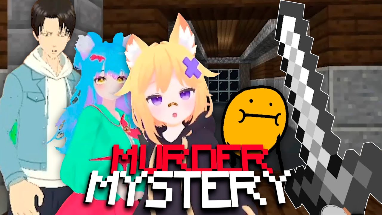 ARMIN Y VTUBERS JUEGAN MURDER MYSTERY en MINECRAFT ft. @KendoMurft @JustNova111