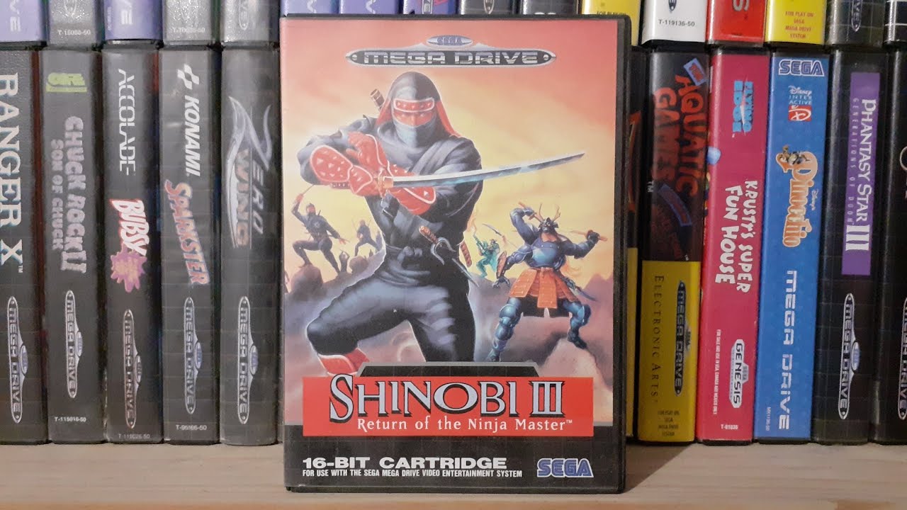 SHINOBI 3, le meilleur NINJA GAME de la Sega Megadrive ?