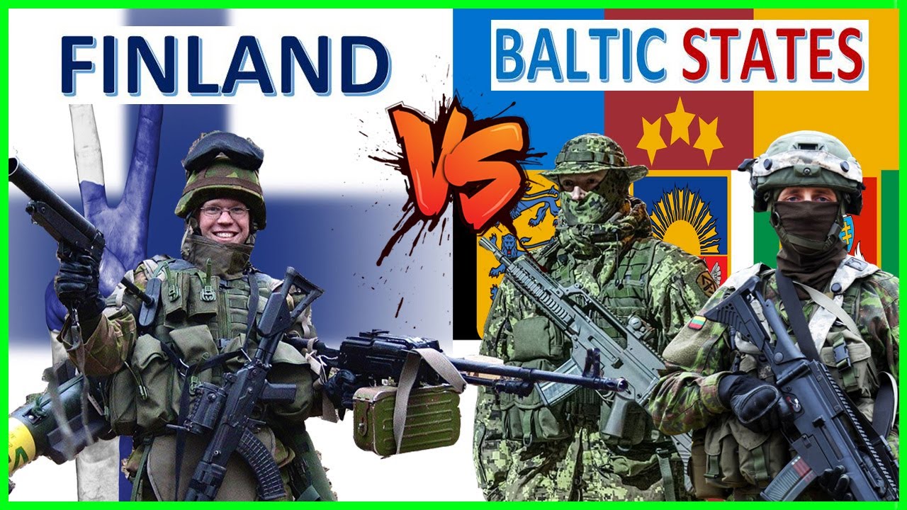 Finland vs Baltic States Military Power Comparison 2021