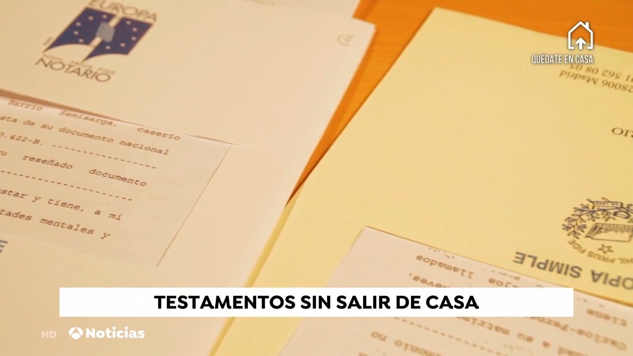 Testamentos durante el COVID-19
