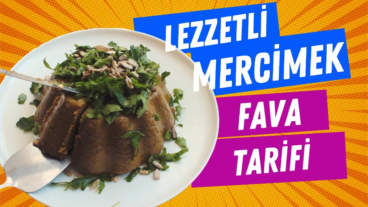 Beş Çayı için Farklı Bir Lezzet Mercimek Fava, Mercimek Meze Tarifi, Mercimeği Bir de Böyle Deneyin.