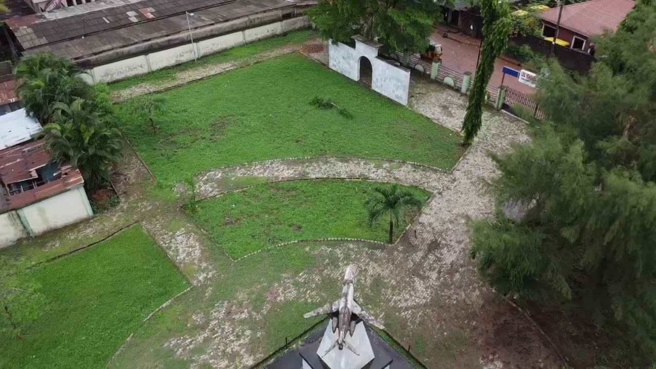 The site of Dana airplane crash in Iju Ishaga