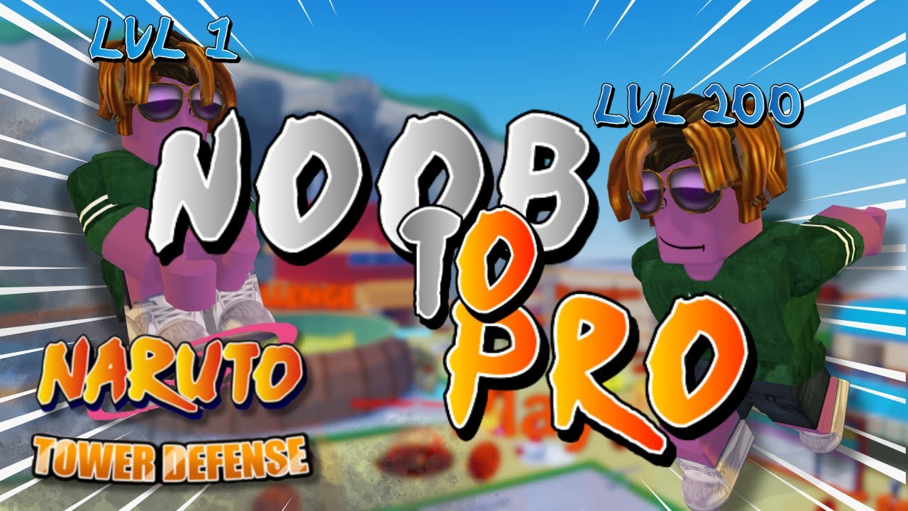 I went from Noob to Pro in Naruto Tower Defense! | PhoenixGrees