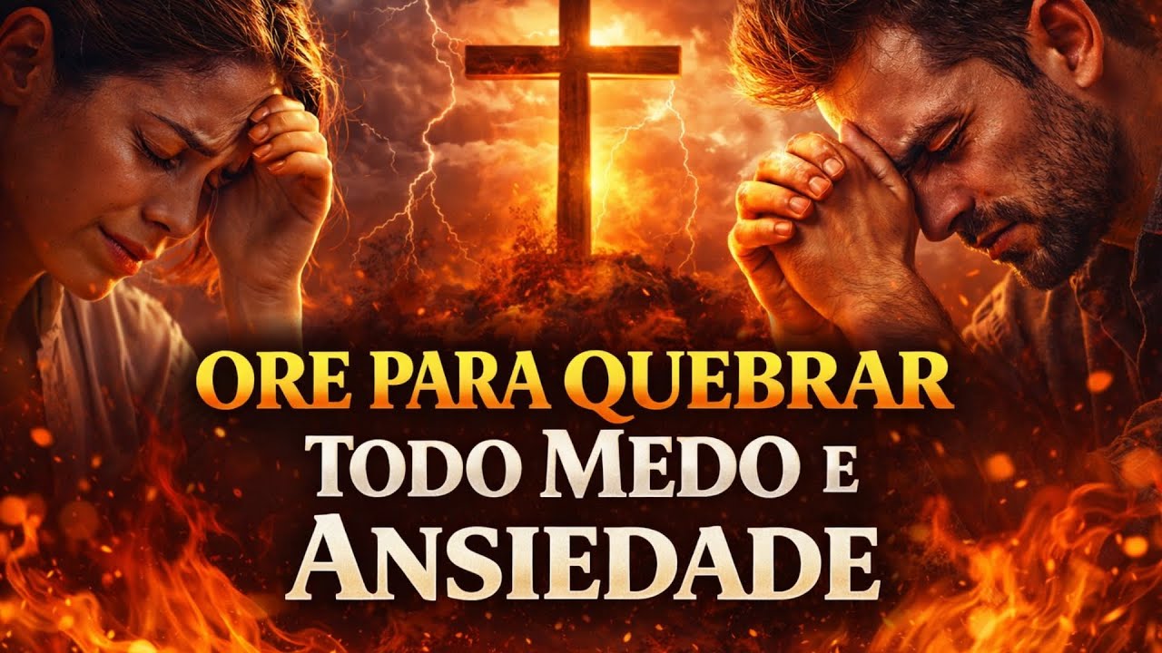 ORE AGORA | Deus Vai Quebrar Todo Medo e Ansiedade