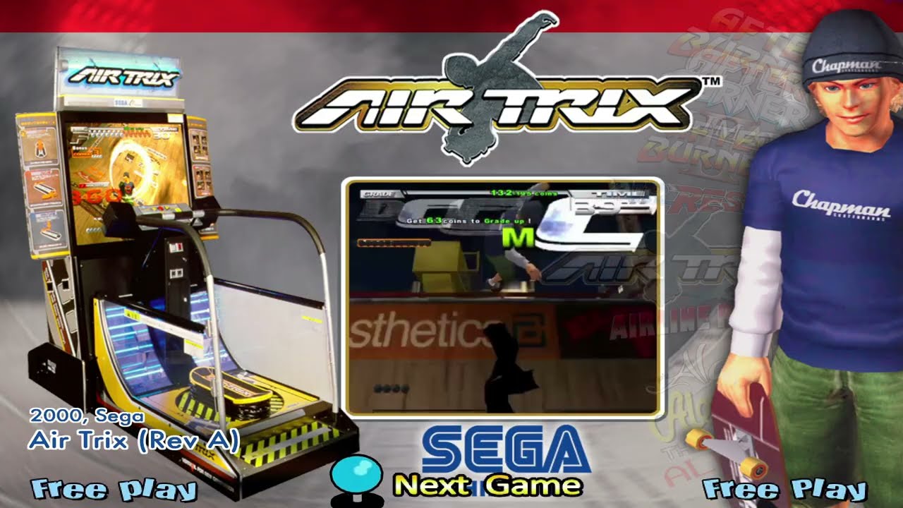 Hyperspin - Air Trix by Hitmaker (SEGA HIKARU hardware) + Bezel