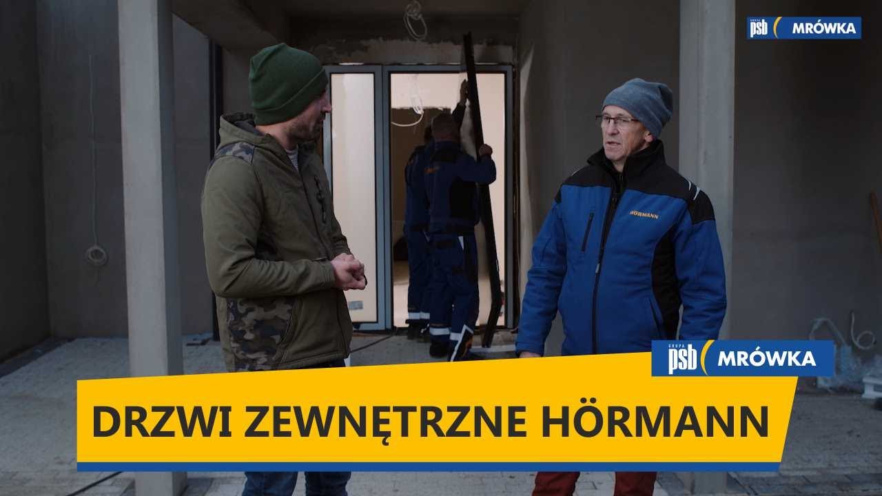 Zewnętrzne drzwi wejściowe marki Hörmann