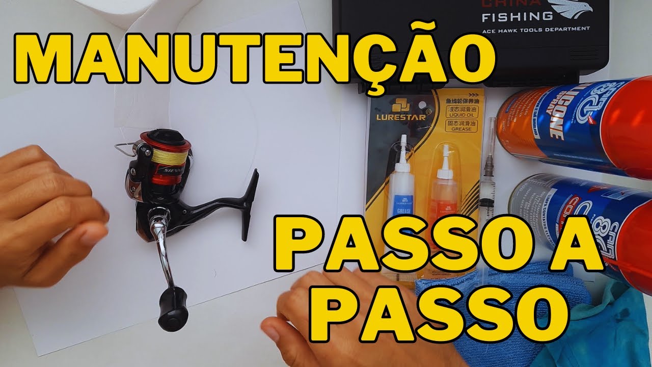 MOLINETE SIENNA 500 SHIMANO! PASSO A PASSO MANUTENÇÃO COMPLETA! PARA PESCA ULTRALIGHT.