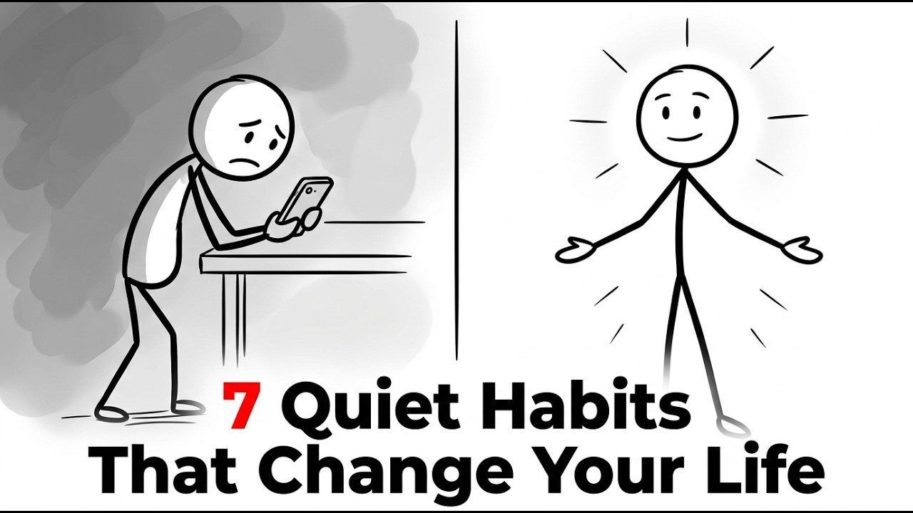 7 Quiet Habits That Will Change Your Life Without Anyone Noticing