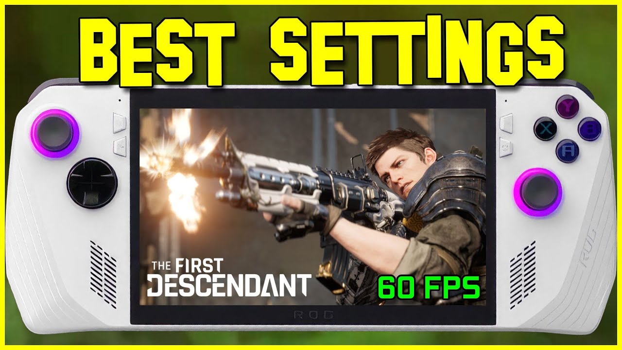 Best Settings - The First Descendant on ROG ALLY