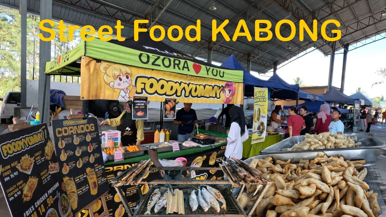 Sarawak Betong STREET FOOD FAIR Pantai Tanjung Kembang KABONG setiap hujung minggu😋