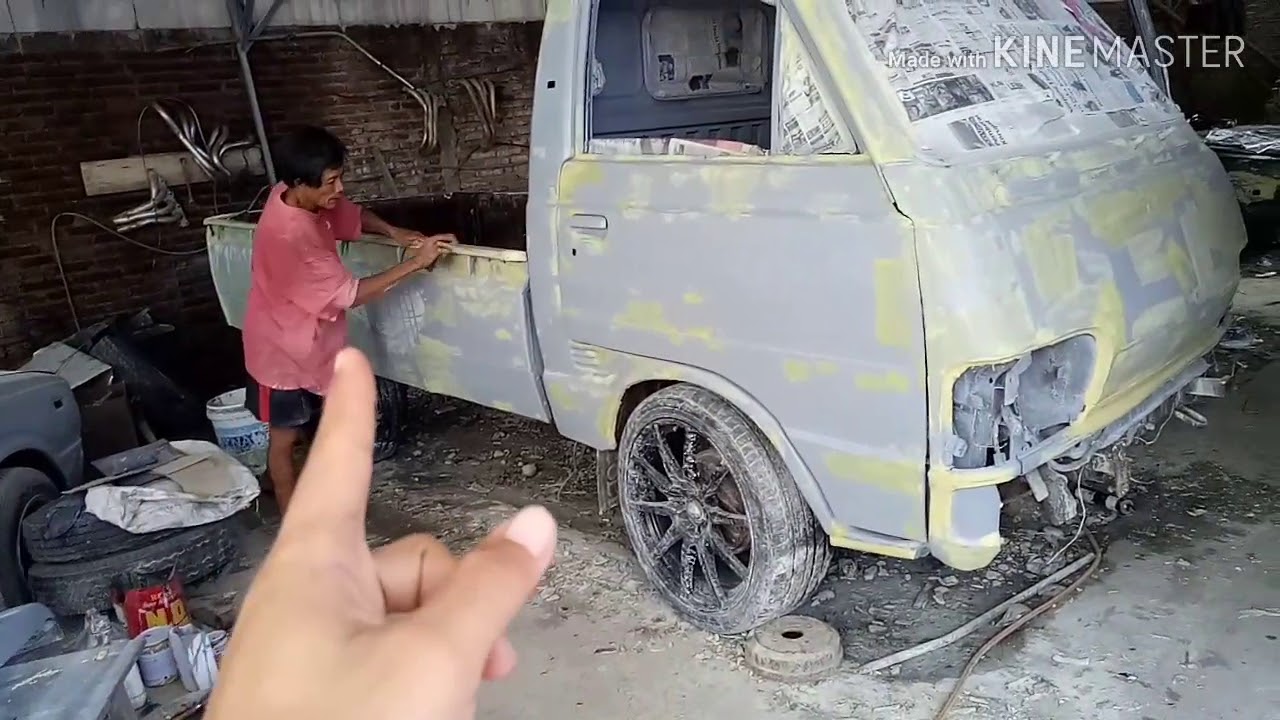 Cara cat mobil dan urutan pengecatanya .cat kilat 2 minggu selesai