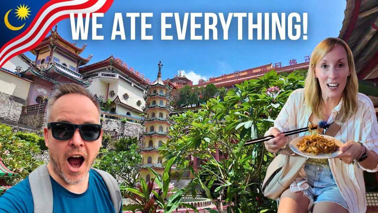 GEORGETOWN, PENANG: A Food Lover's Dream! | Street Art, Penang Hill & Where The Locals Eat!