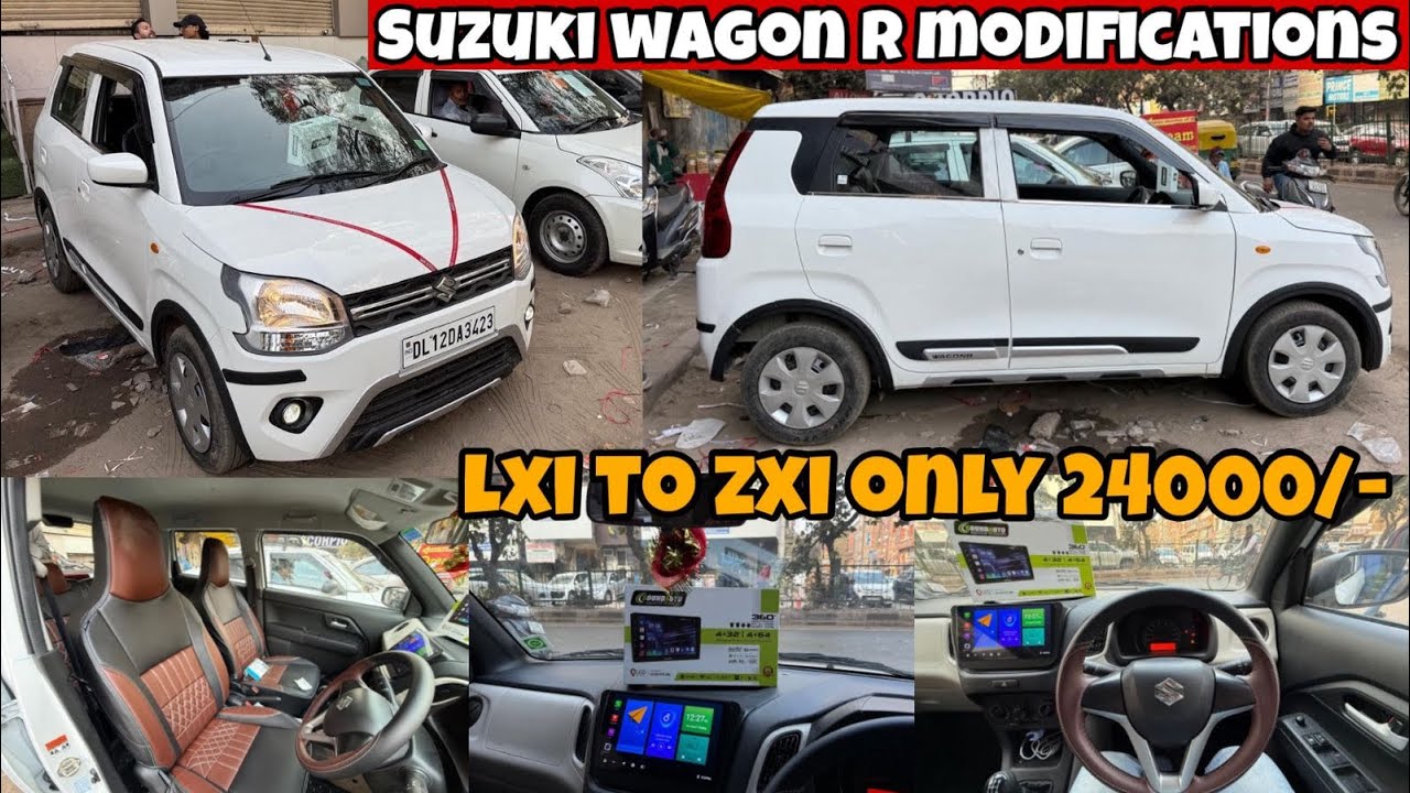 Wagon R Base To Top Modified ✅ इतने कम BUDGET मैं इतना सारा सामान 😱 Wagon R Accessories ✅