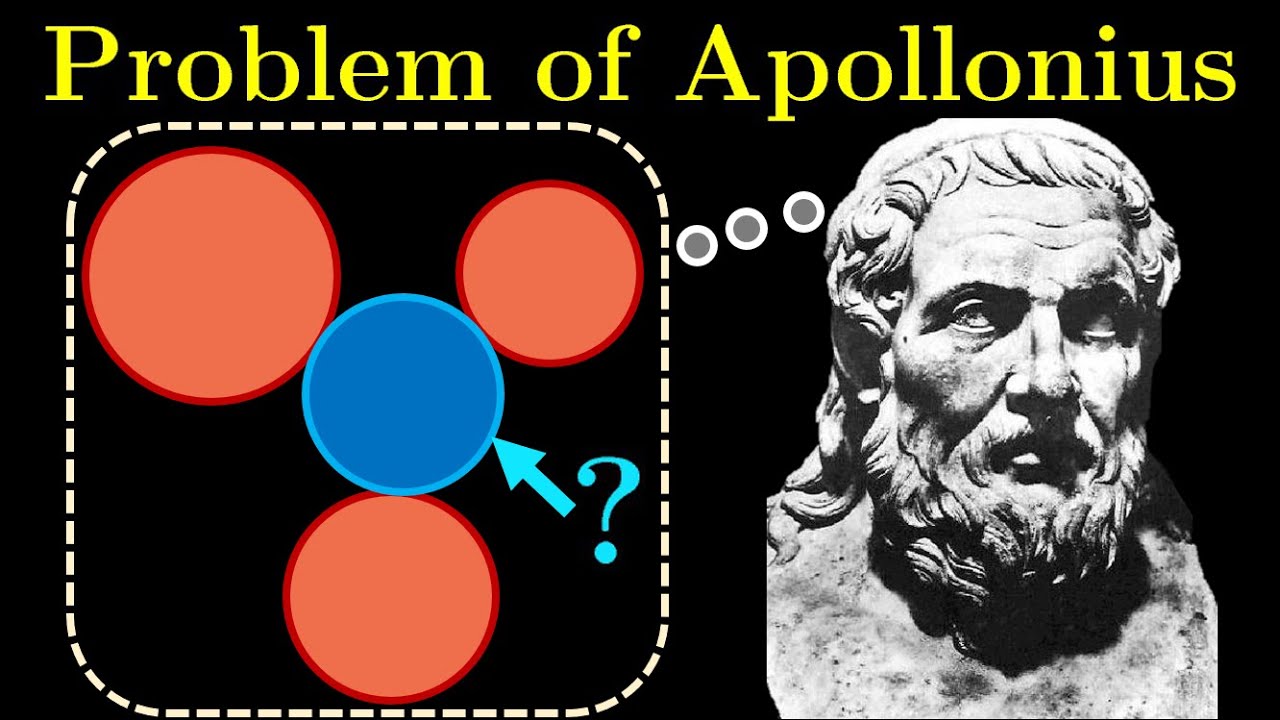 Problem of Apollonius - what does it teach us about problem solving?