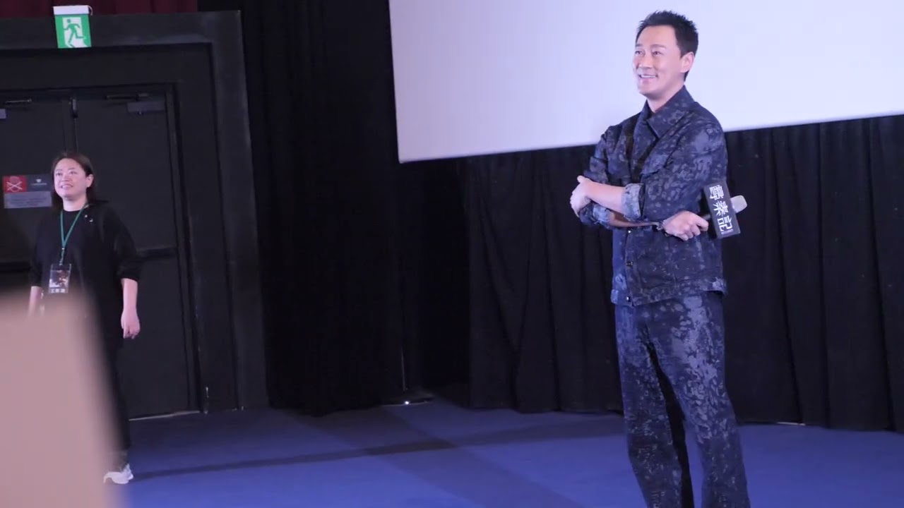 林峯談來台開演會和印象深刻的片段(電影尋秦記-秦王駕到見面場)