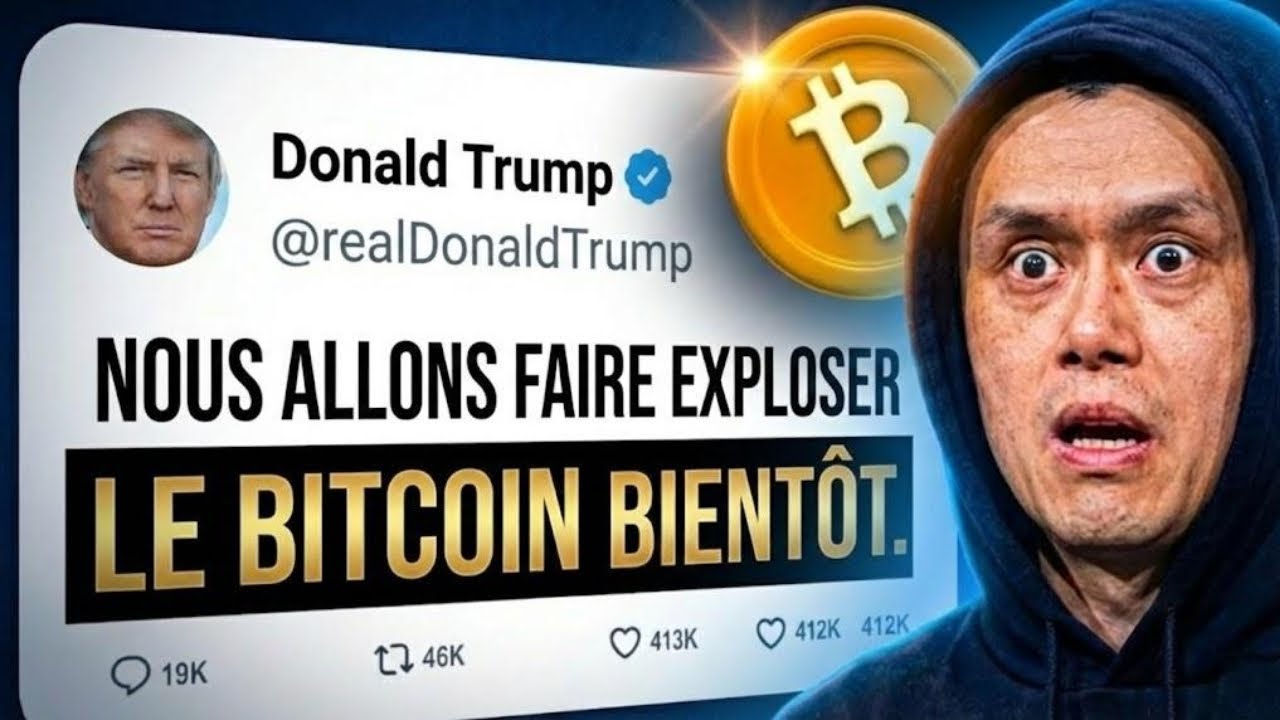 URGENT BITCOIN 🚨 NE PANIQUEZ PAS !! VOICI LE VRAI PLAN.
