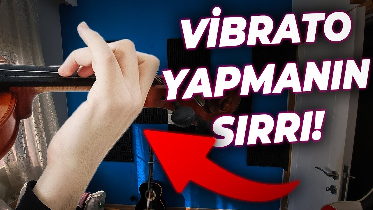 BU YÜZDEN VİBRATO YAPAMIYORSUN! | Kemanda Vibrato Nasıl Yapılır | Kemanda Vibrasyon Nasıl Yapılır