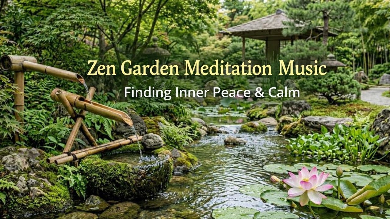 Zen Garden Meditation Music | Finding Inner Peace & Calm